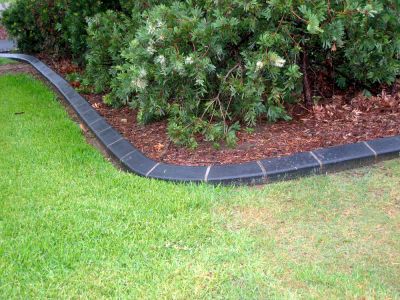 Installing Edging Can Help Prevent Erosion